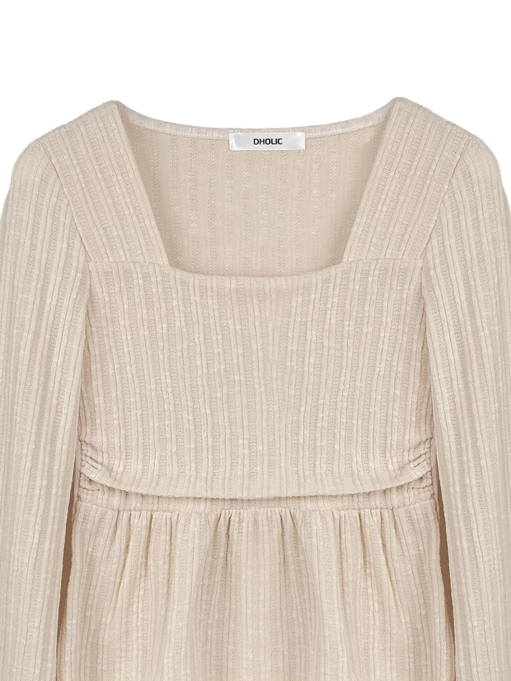 スクエアネックフレアリブニット | 詳細画像15