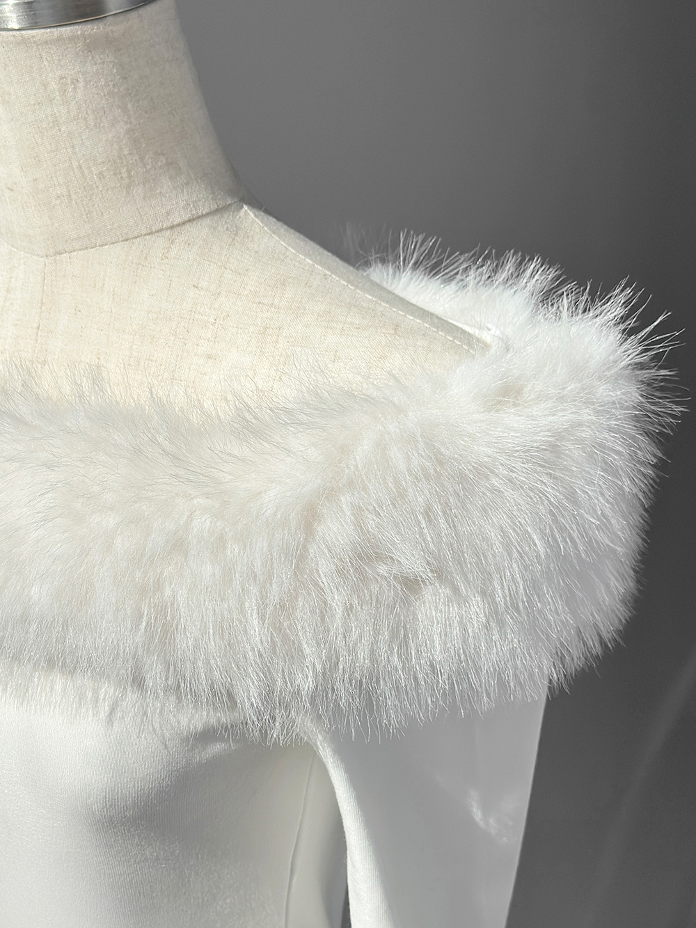 ファーオフショルダーニット | 詳細画像11