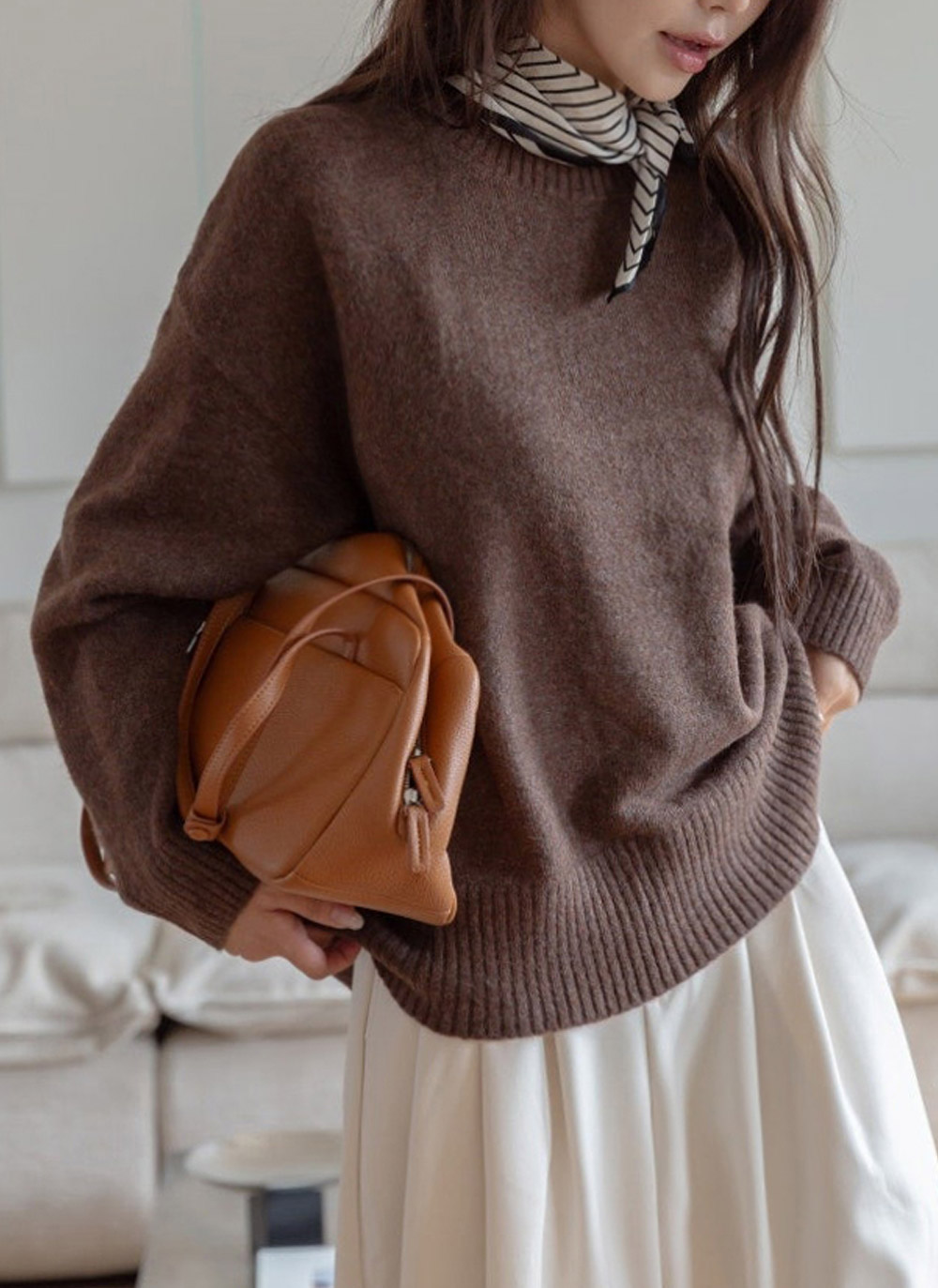 ストラップ付レザー調長方形トートバッグ | DHOLIC | 詳細画像18