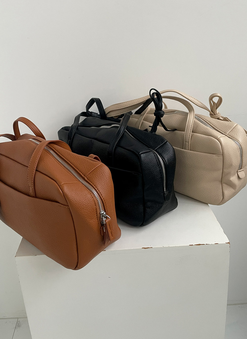 ストラップ付レザー調長方形トートバッグ | DHOLIC | 詳細画像23