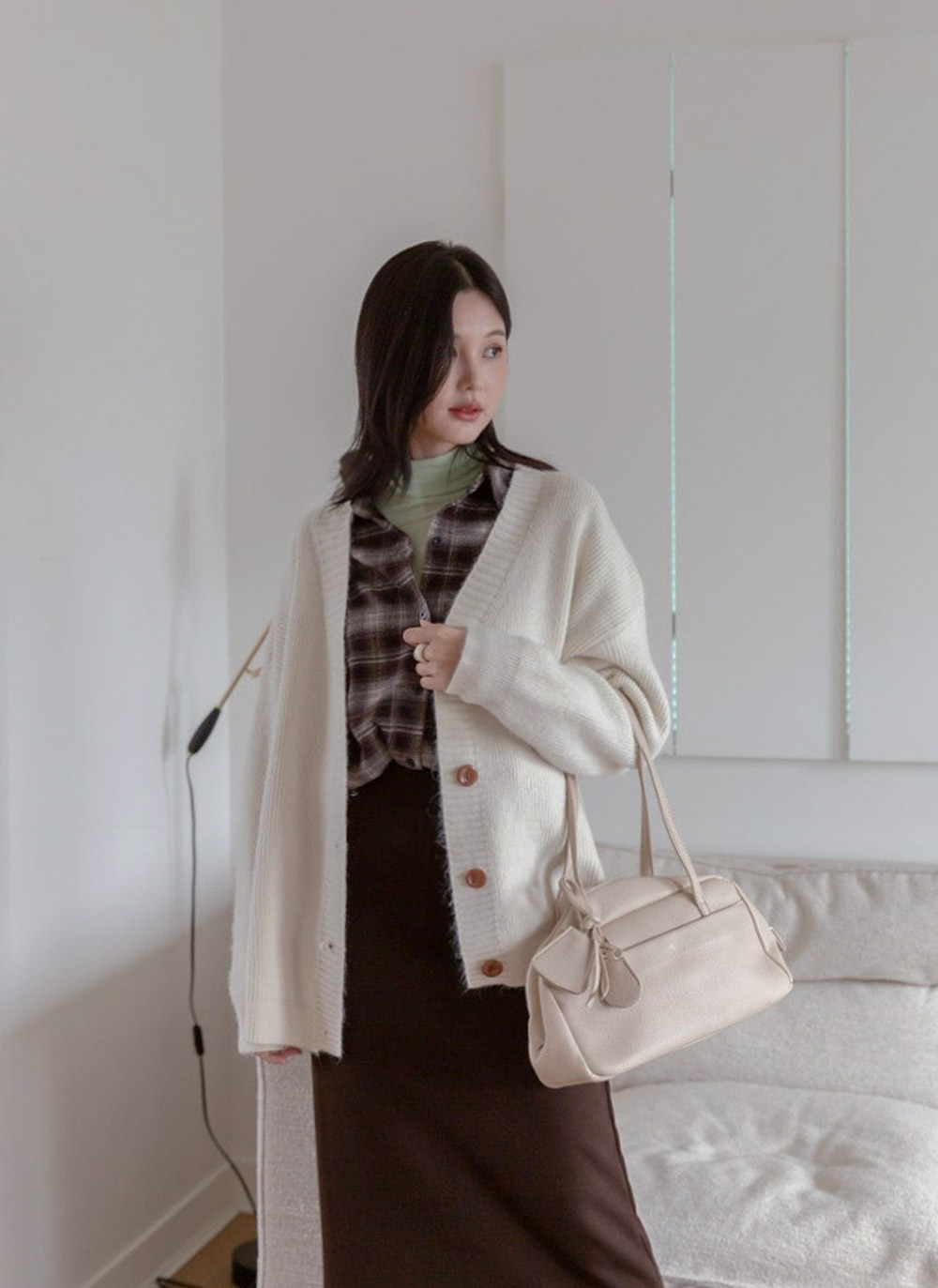 ストラップ付レザー調長方形トートバッグ | DHOLIC | 詳細画像26