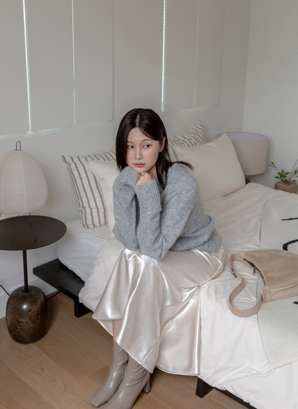 ラグランルーズ花柄ニット | DHOLIC | 詳細画像11