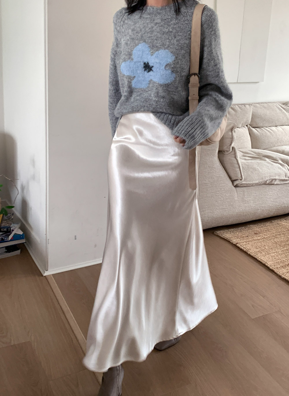 ラグランルーズ花柄ニット | DHOLIC | 詳細画像12