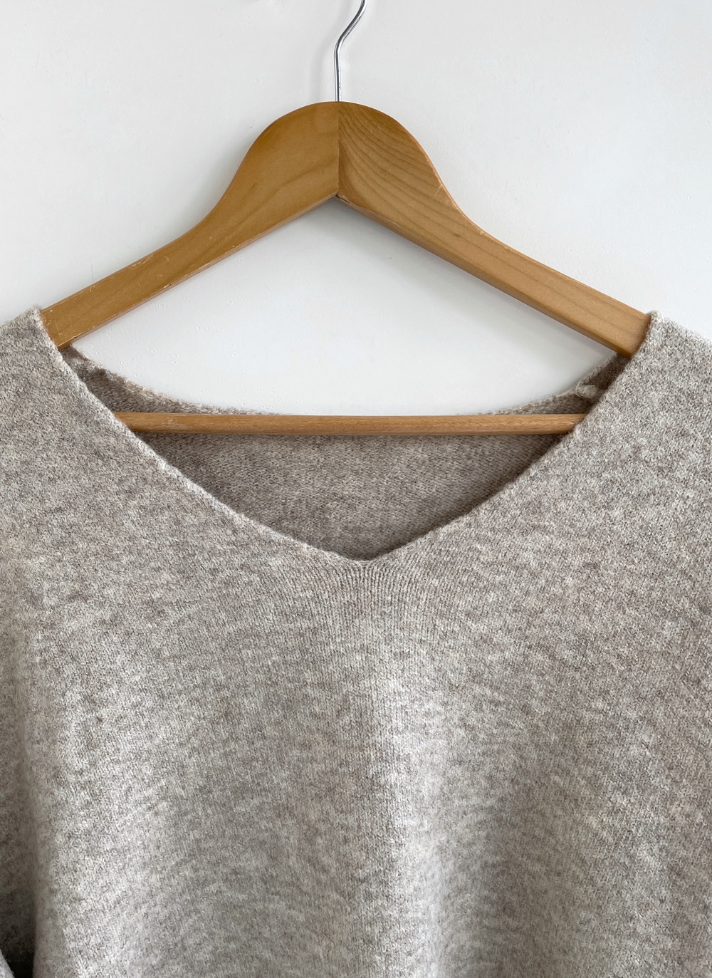 Vネックオーバーサイズ長袖ニット | DHOLIC | 詳細画像23