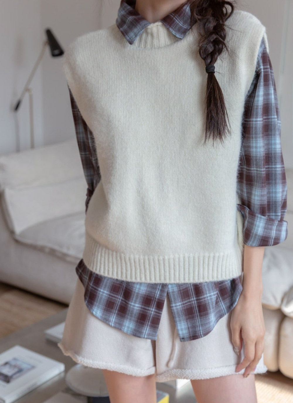 ボタンバックレスニットベスト | DHOLIC | 詳細画像10