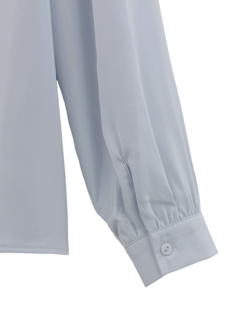 ボウタイ付サテンリボンオールシーズンブラウス | 詳細画像17