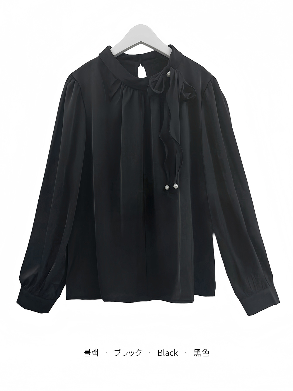 サテンリボンオールシーズンブラウス | 詳細画像10