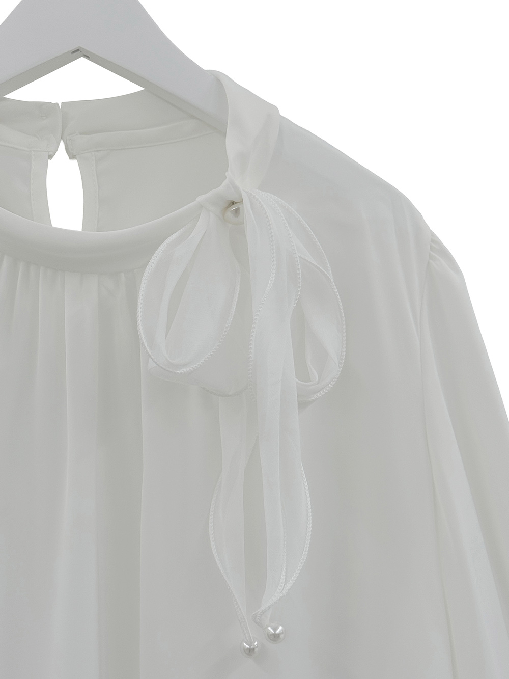 サテンリボンオールシーズンブラウス | 詳細画像14