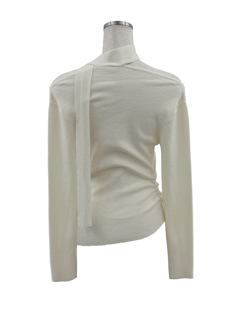 ボウタイ付オフショルダーニット | 詳細画像11