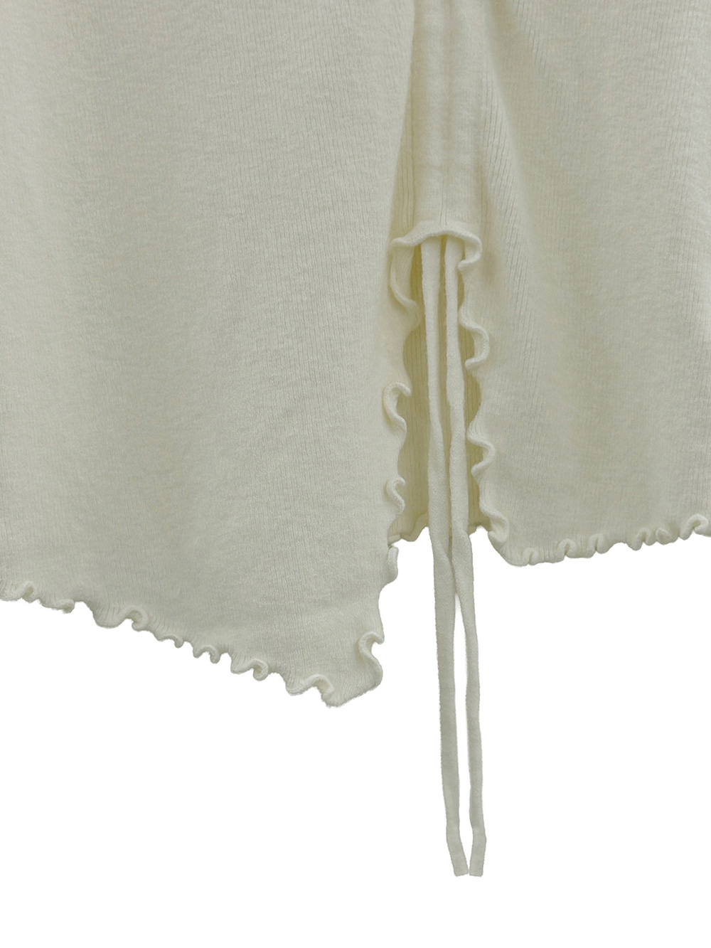 アンバランスネックギャザーニット | 詳細画像14