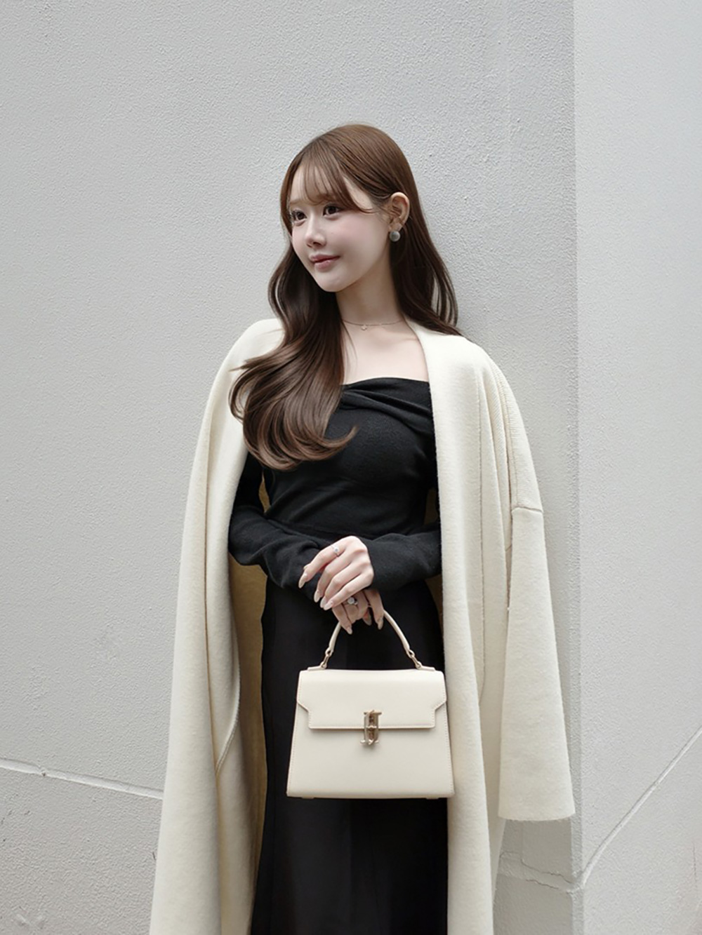 リボンオフショルダーニット | 詳細画像8