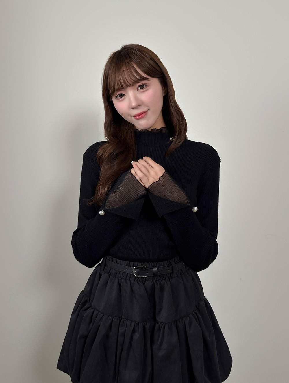 ハイネックレースニット | 詳細画像2