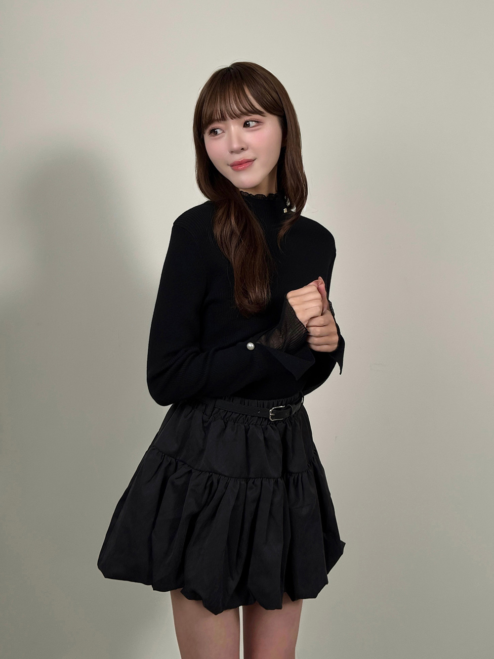 ハイネックレースニット | 詳細画像3