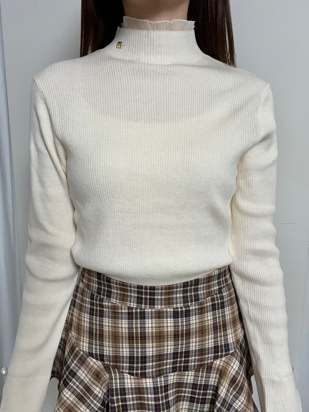 ハイネックレースニット | 詳細画像7