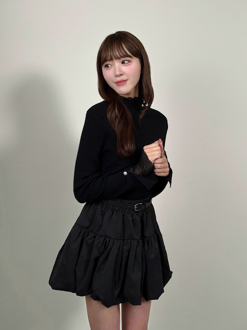 ハイネックレースニット | 詳細画像3