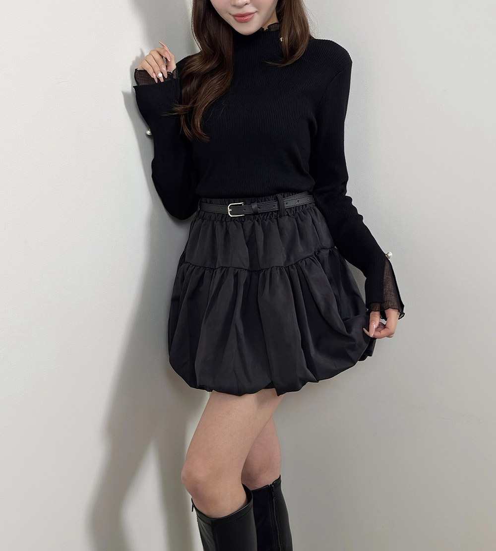 ハイネックレースニット | 詳細画像5