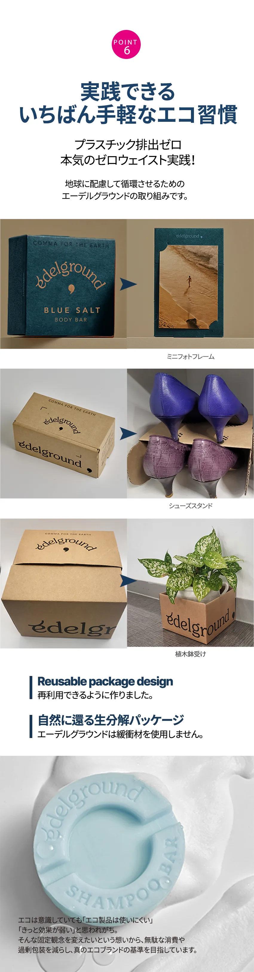 [エーデルグラウンド] ブルーソルトボディバー | 詳細画像9