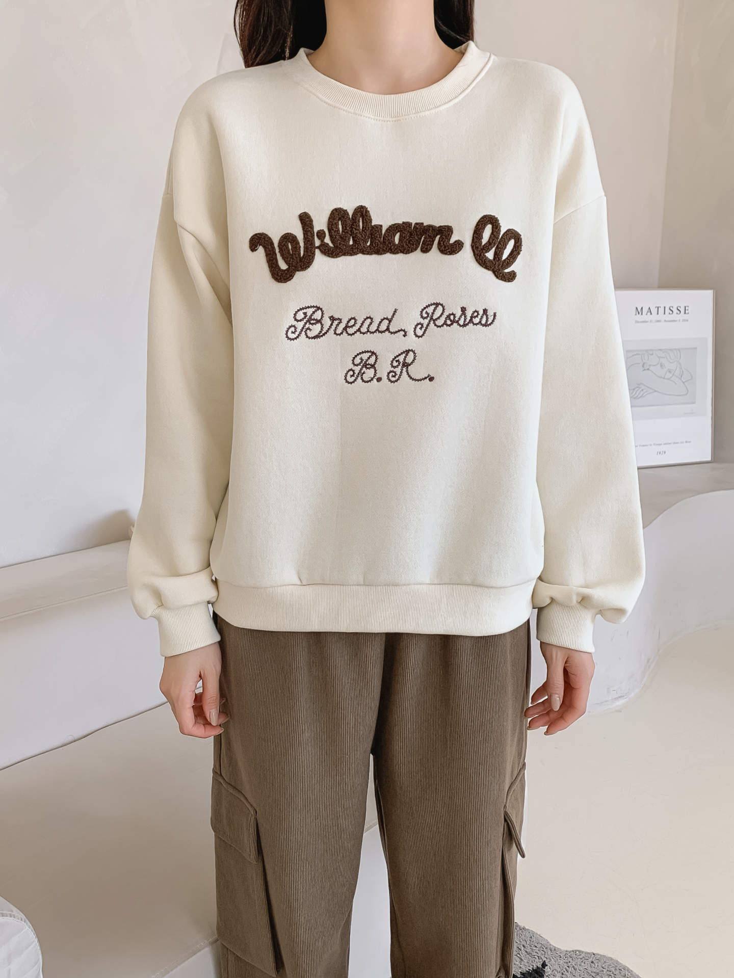 ルーズ刺繍スウェット | 詳細画像11