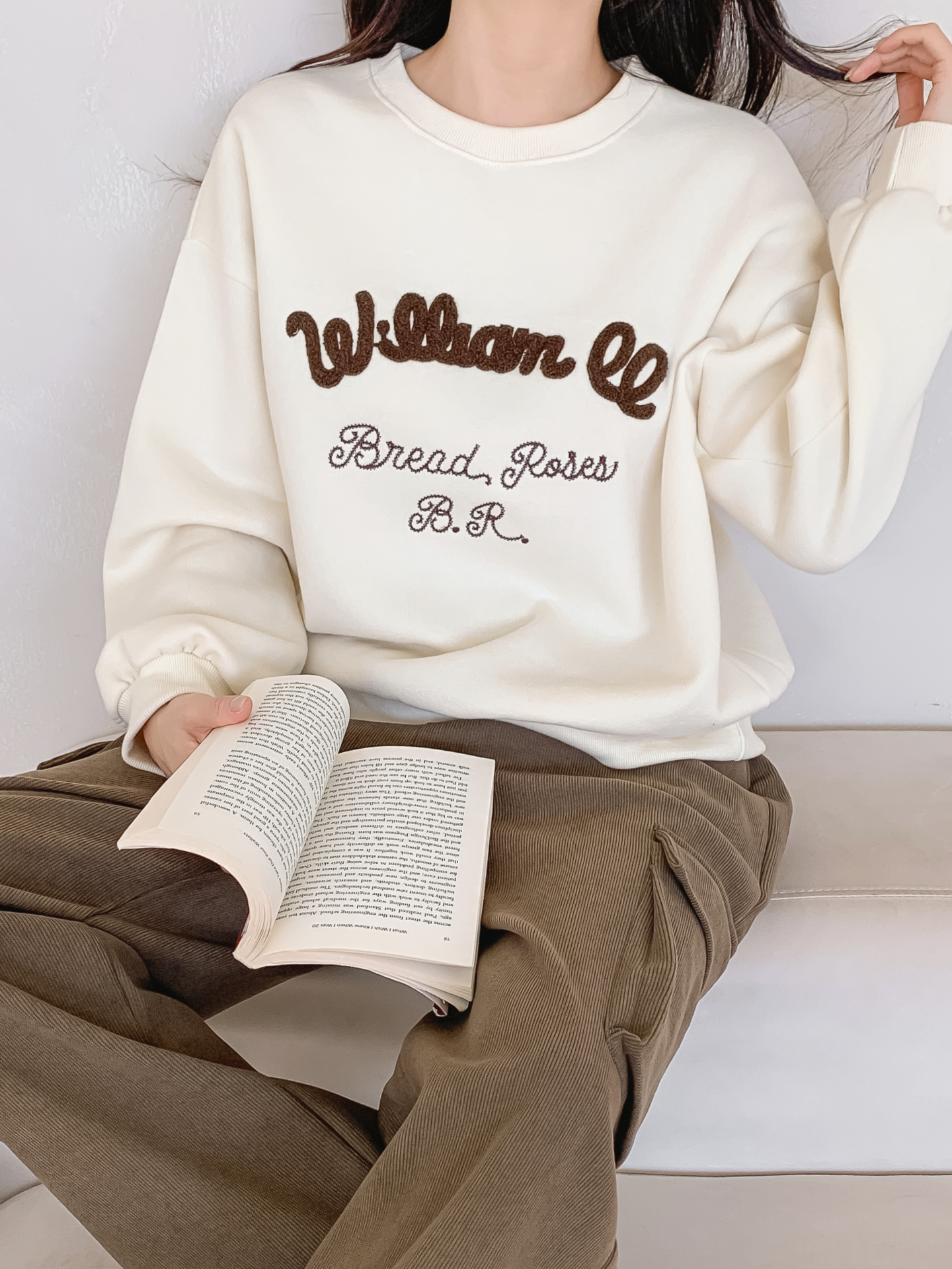 ルーズ刺繍スウェット | 詳細画像18