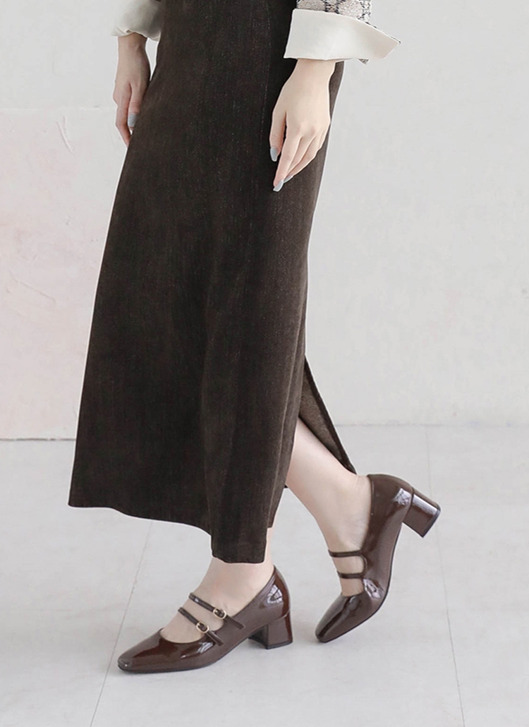 エナメルストラップメリージェーン | レディースファッション通販 - DHOLIC