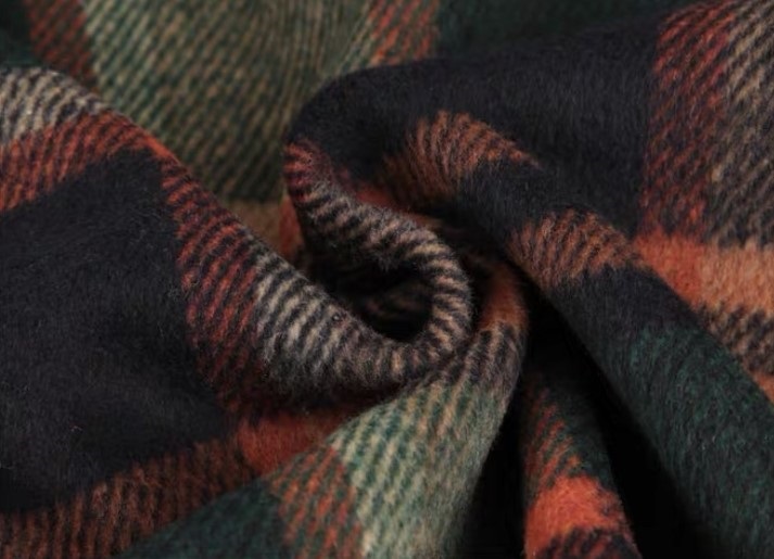 両起毛オーバーサイズボクシールーズ長袖チェックシャツ | 詳細画像10