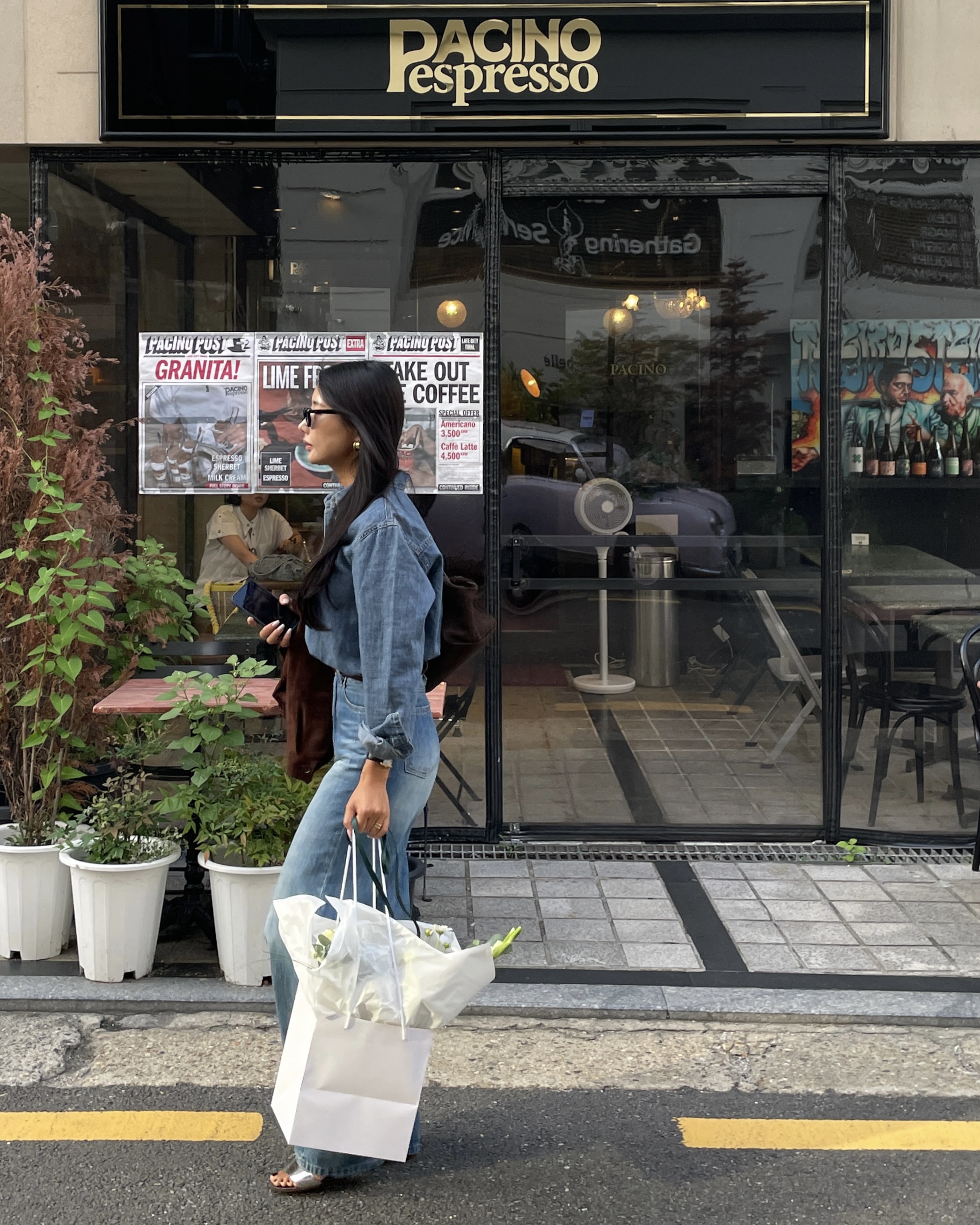 ボタンカラーディープブルーシャツ | 詳細画像8
