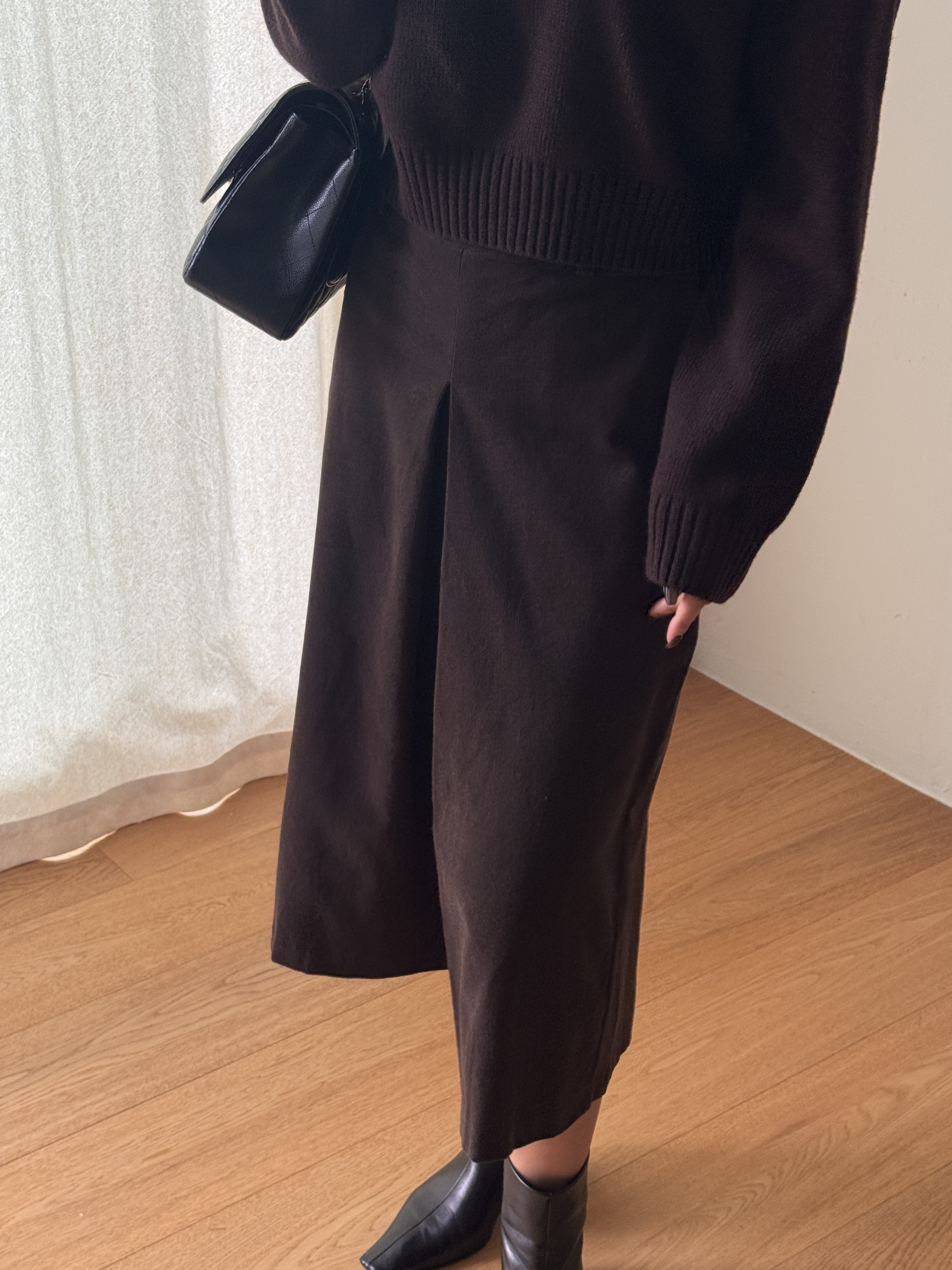 コーデュロイカットミディワイドパンツ | 詳細画像5