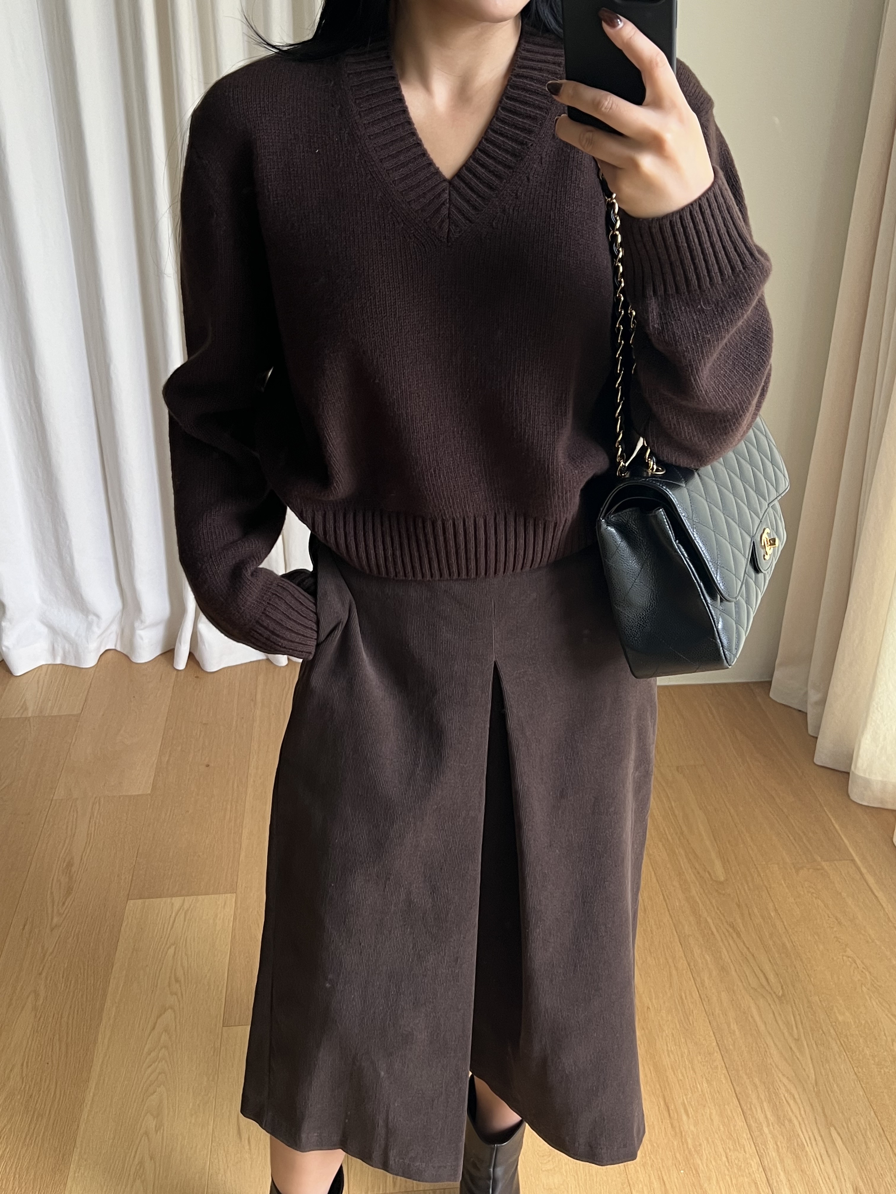コーデュロイカットミディワイドパンツ | 詳細画像8