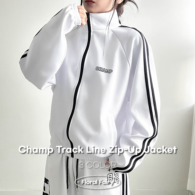 ハイネックゴムトラックジャンパー | レディースファッション通販 - DHOLIC