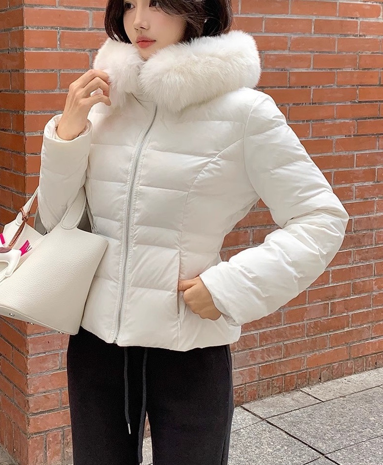 ダックダウンウェルロンフードショートダウンジャケット | 詳細画像4