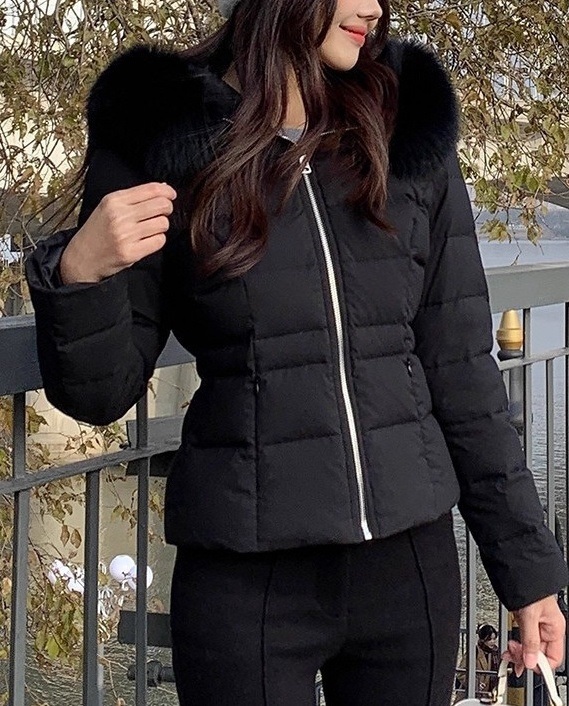 ダックダウンウェルロンフードショートダウンジャケット | 詳細画像7