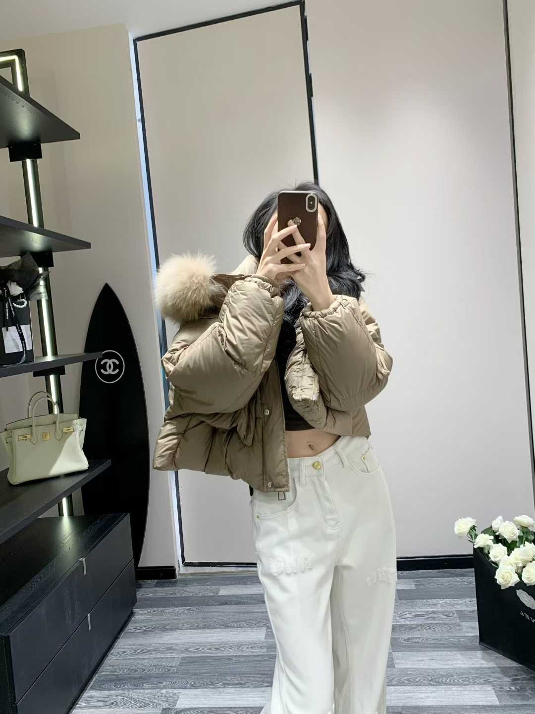 ダックダウンウェルロンフードショートダウンジャケット | 詳細画像2