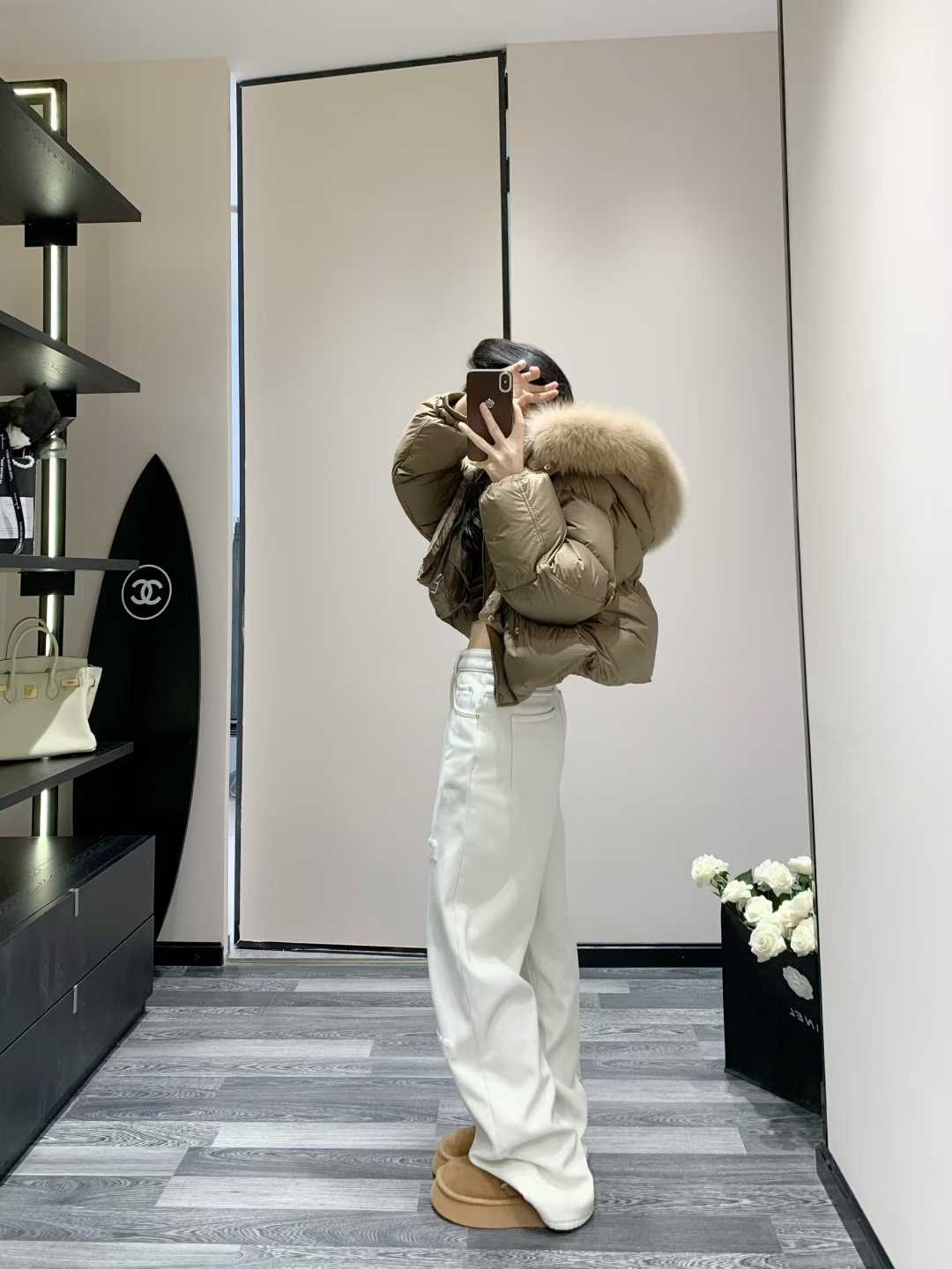 ダックダウンウェルロンフードショートダウンジャケット | 詳細画像3