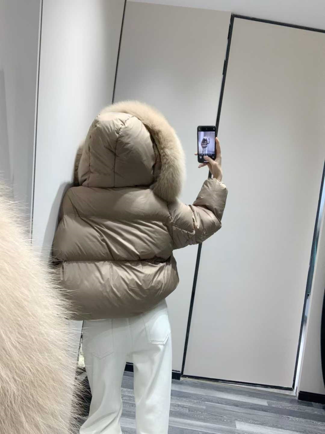 ダックダウンウェルロンフードショートダウンジャケット | 詳細画像9