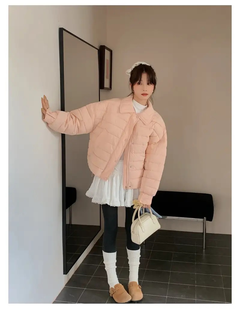 中綿カラードローコードルーズジャンパー | 詳細画像3