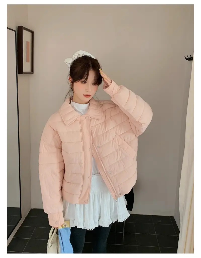 中綿カラードローコードルーズジャンパー | 詳細画像5