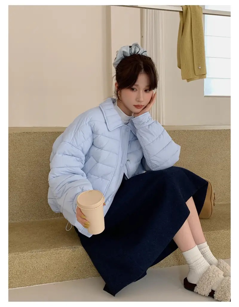 中綿カラードローコードルーズジャンパー | 詳細画像6