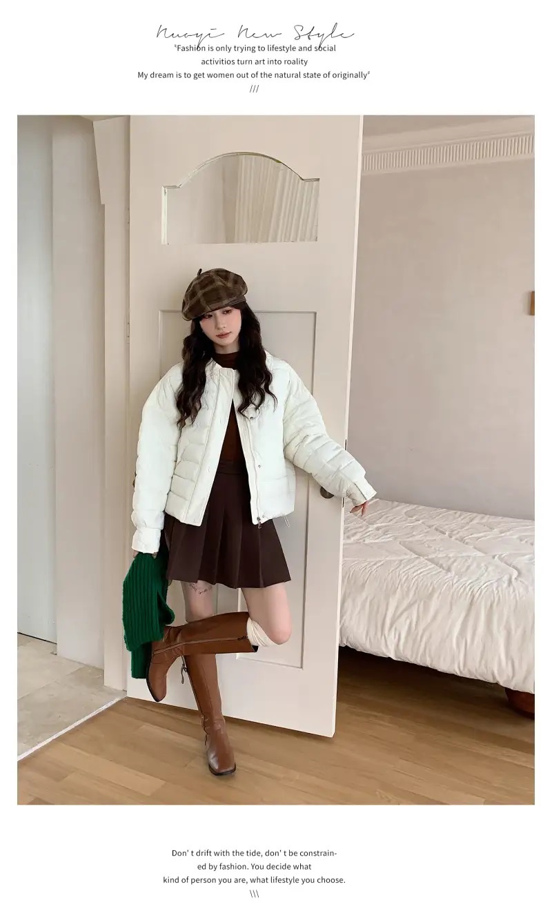 中綿カラードローコードルーズジャンパー | 詳細画像10