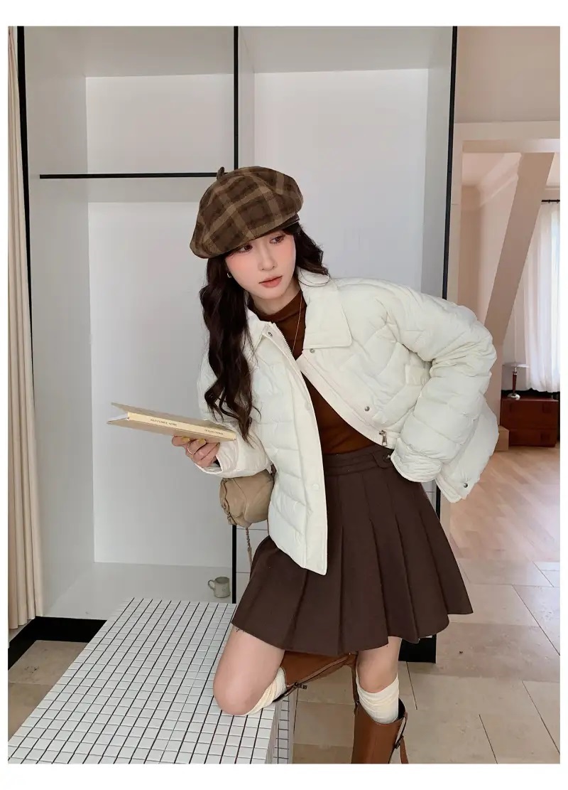 中綿カラードローコードルーズジャンパー | 詳細画像11