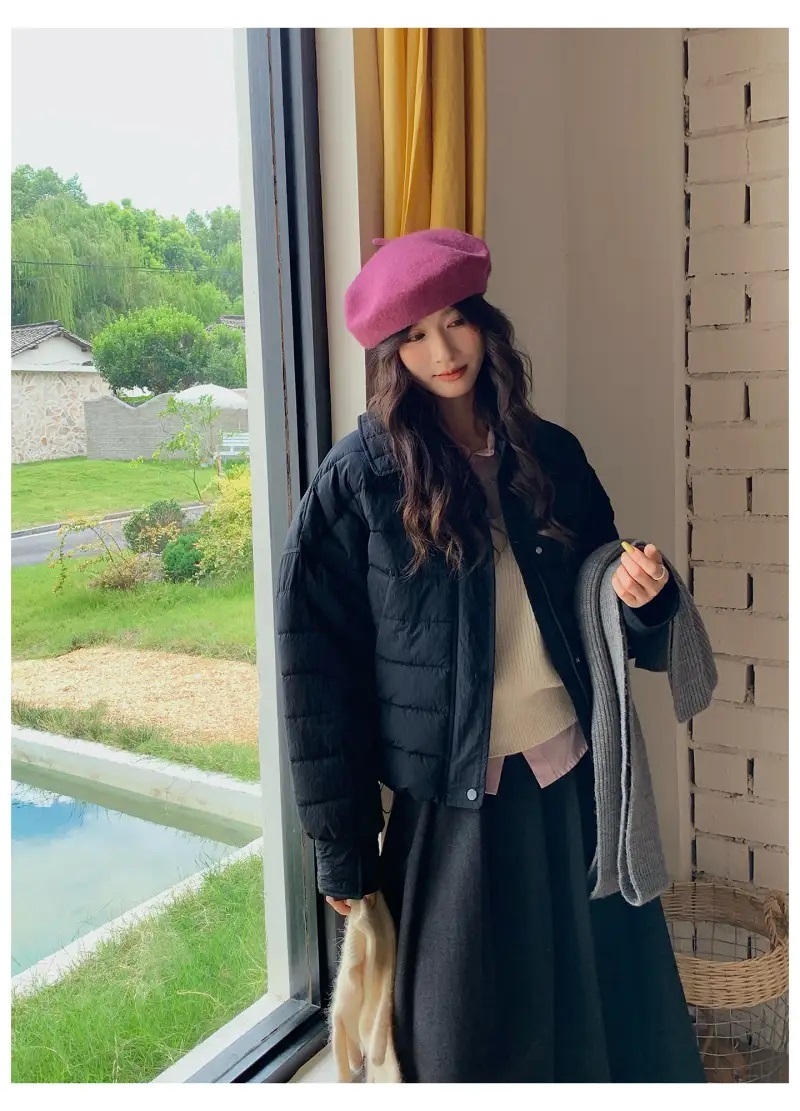 中綿カラードローコードルーズジャンパー | 詳細画像12