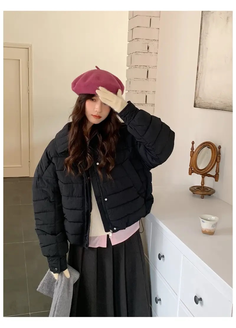 中綿カラードローコードルーズジャンパー | 詳細画像13