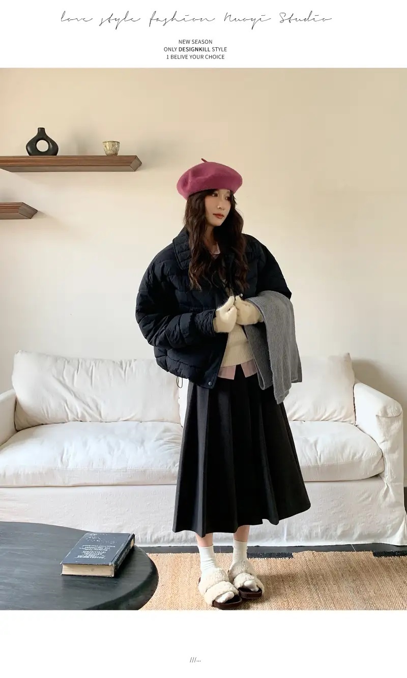 中綿カラードローコードルーズジャンパー | 詳細画像14