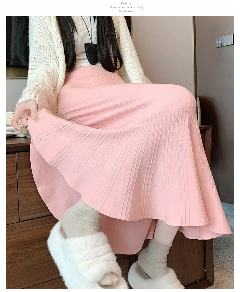 ウエストゴムロングマーメイドスカート | 詳細画像6