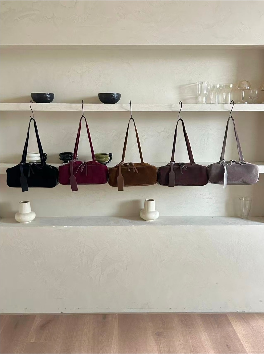 スエード調トートバッグ | 詳細画像6