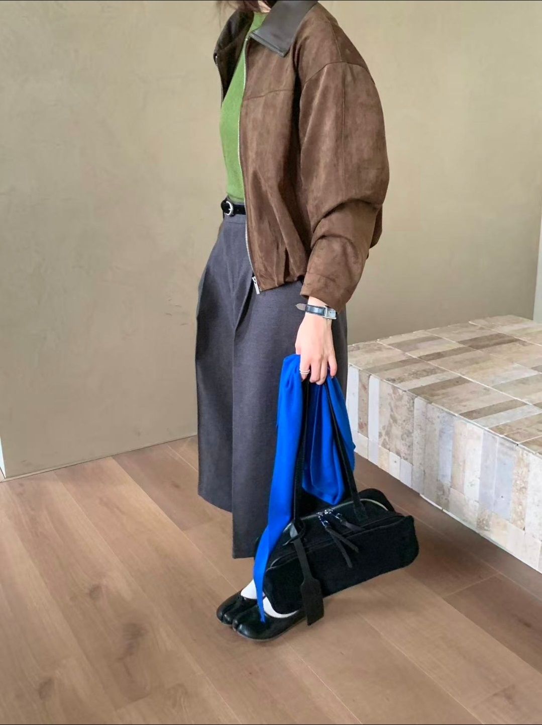 スエード調トートバッグ | 詳細画像9