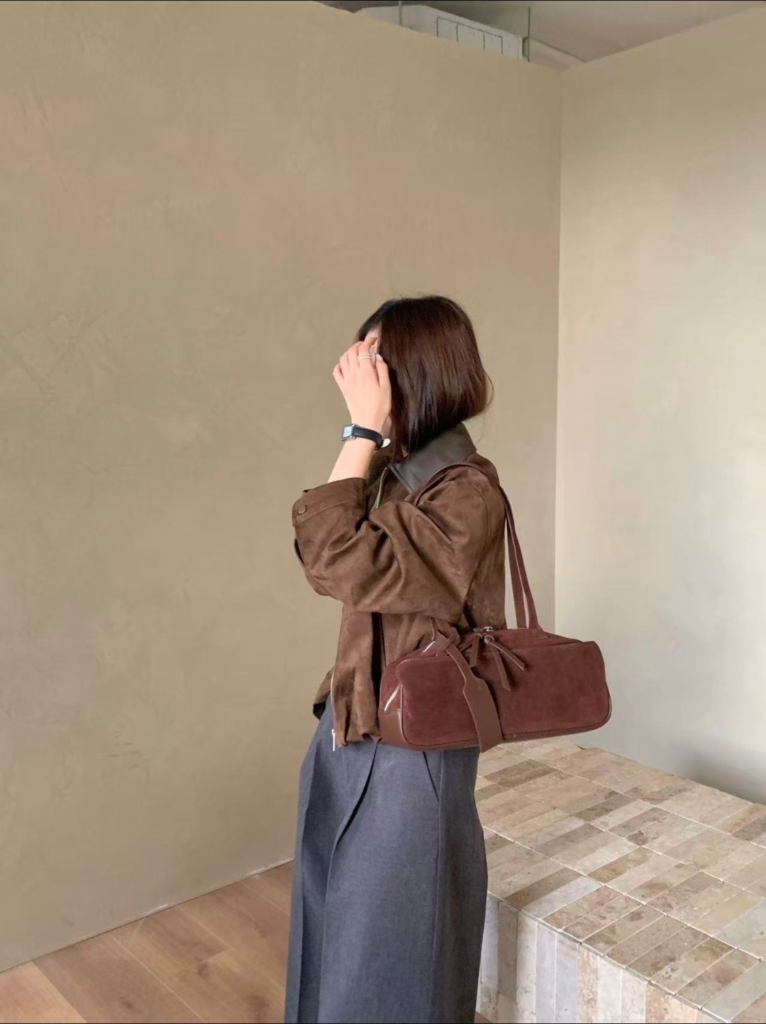 スエード調トートバッグ | 詳細画像10