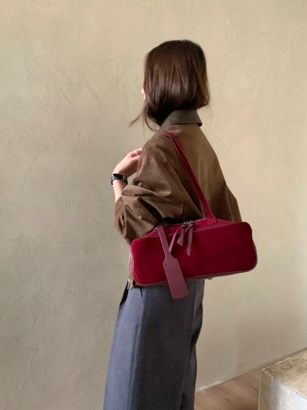 スエード調トートバッグ | 詳細画像13