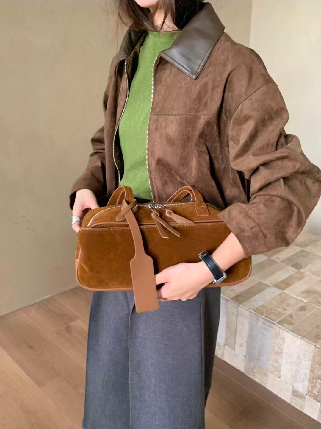 スエード調トートバッグ | 詳細画像19