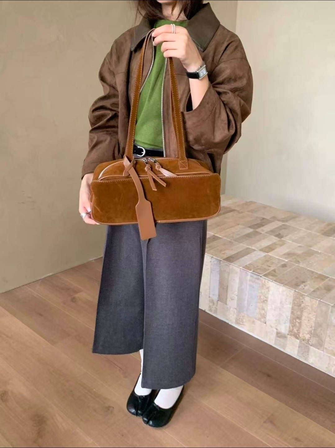 スエード調トートバッグ | 詳細画像21