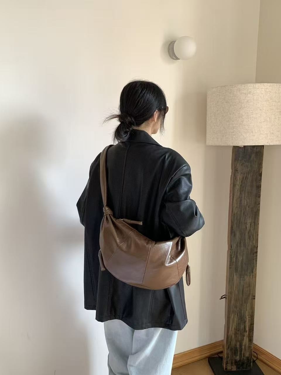 レザー調ショルダーバッグ | 詳細画像4